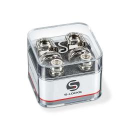 Schaller S-Locks Nickel - Enganche seguridad correa
