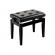 Banqueta piano Oqan Piano Bench BGM Black-Black