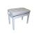 Banqueta piano Oqan Piano Bench BGM White-White