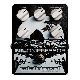 Pedal compresor para guitarra Catalinbread NICompressor Black and Silver