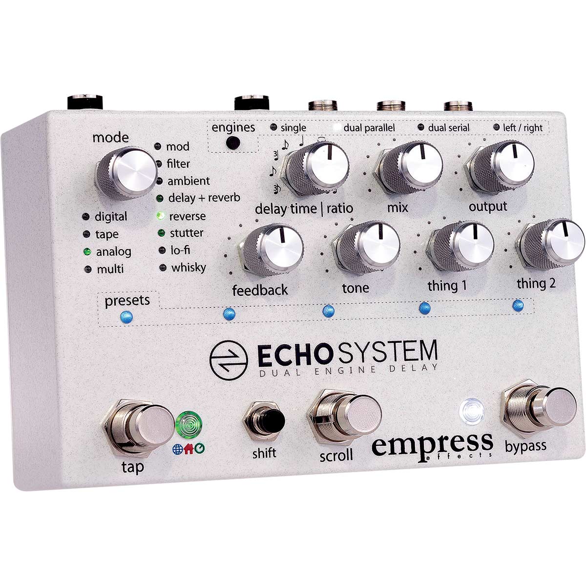 Pedal de delay Empress Effects Echosystem