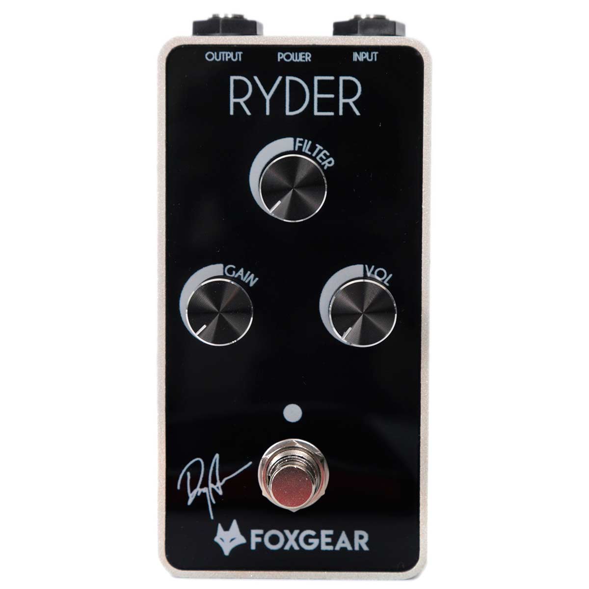 Pedal de distorsión para guitarra Foxgear Ryder Distortion