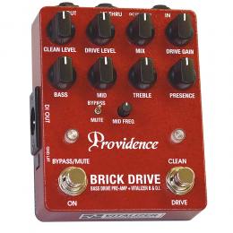 Pedal overdrive para bajo Providence Brick Drive BDI-1