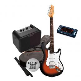 Pack guitarra eléctrica Ashton SPAG232TDB Pack Sunburst
