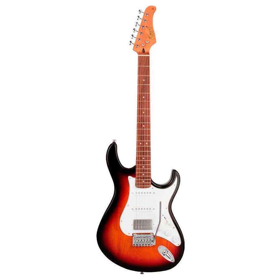 Guitarra eléctrica tipo stratocaster Cort G 260 CS 3TS