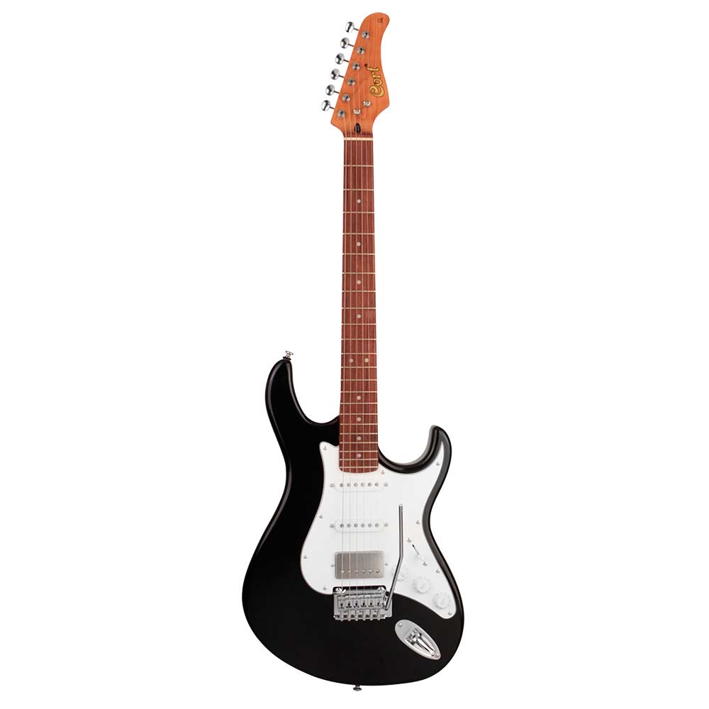 Guitarra eléctrica tipo stratocaster Cort G 260 CS BK