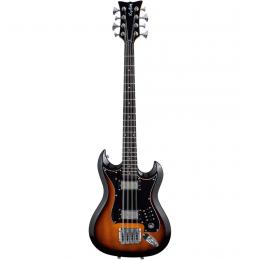 Bajo eléctrico de 8 cuerdas Hagstrom Retroscape H8II Tobacco Sunburst
