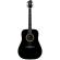 Guitarra acústica Hagstrom Siljan II Dreadnought Black Gloss