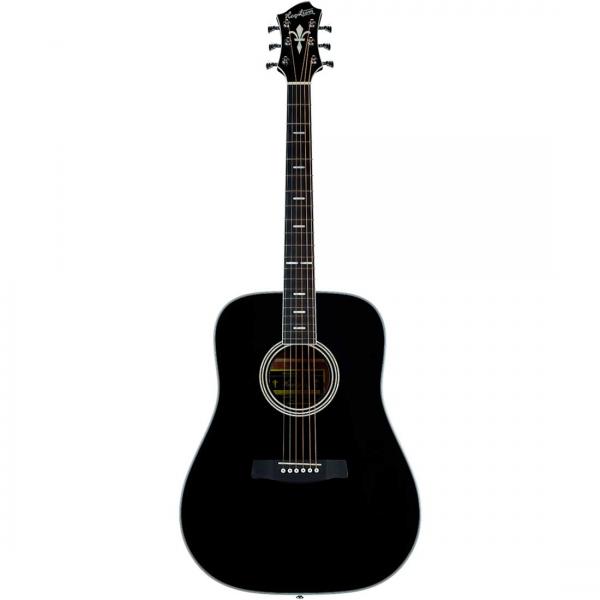 Hagstrom Siljan II Dreadnought LH Black Gloss