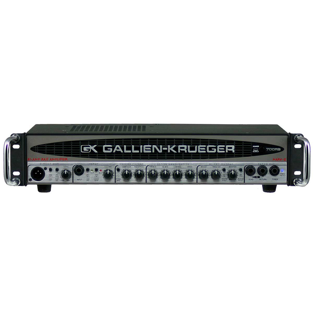 Amplificador cabezal de bajo eléctrico Gallien Krueger 700 RB-II