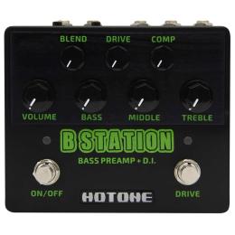 Previo bajo eléctrico Hotone B Station Black Edition