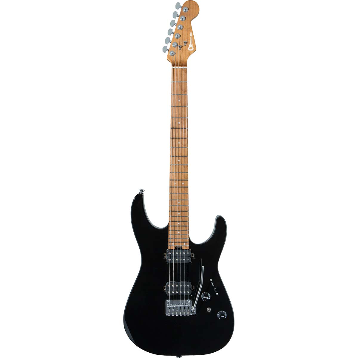 Guitarra eléctrica Charvel Pro-Mod DK24 HH 2PT CM BLK