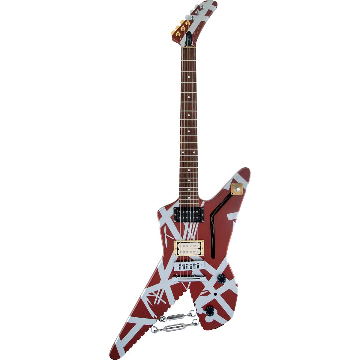 Guitarra eléctrica EVH Striped Series Shark