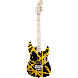 Guitarra eléctrica EVH Striped Series Black w/Yellow Stripes