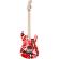 Guitarra eléctrica EVH Striped Series Red w/Black Stripes