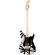 Guitarra eléctrica EVH Striped Series White w/Black Stripes