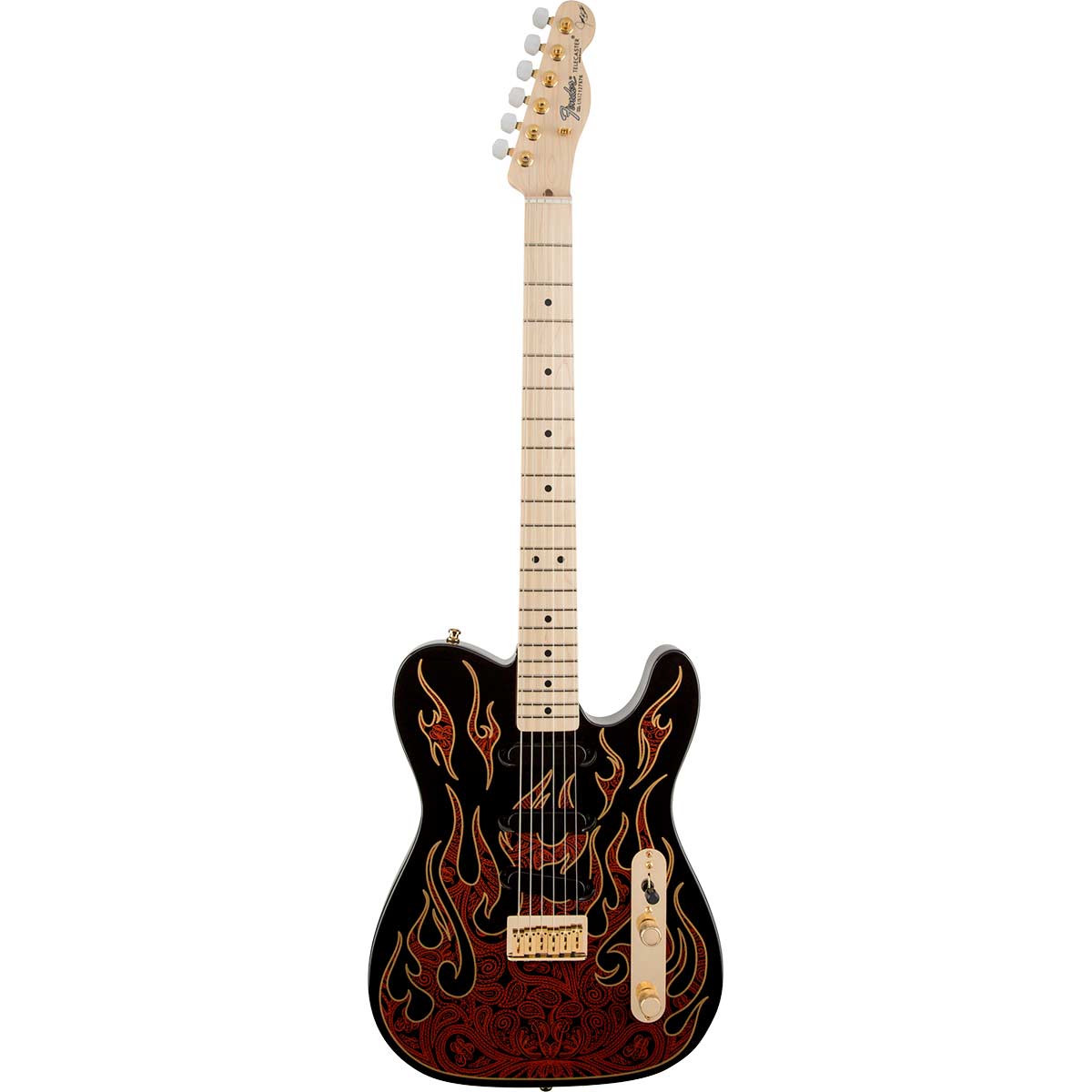 Guitarra eléctrica Fender James Burton Telecaster MN RPF