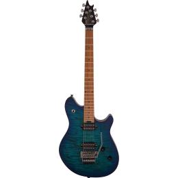 Guitarra eléctrica EVH Wolfgang Standard QM BM CLB