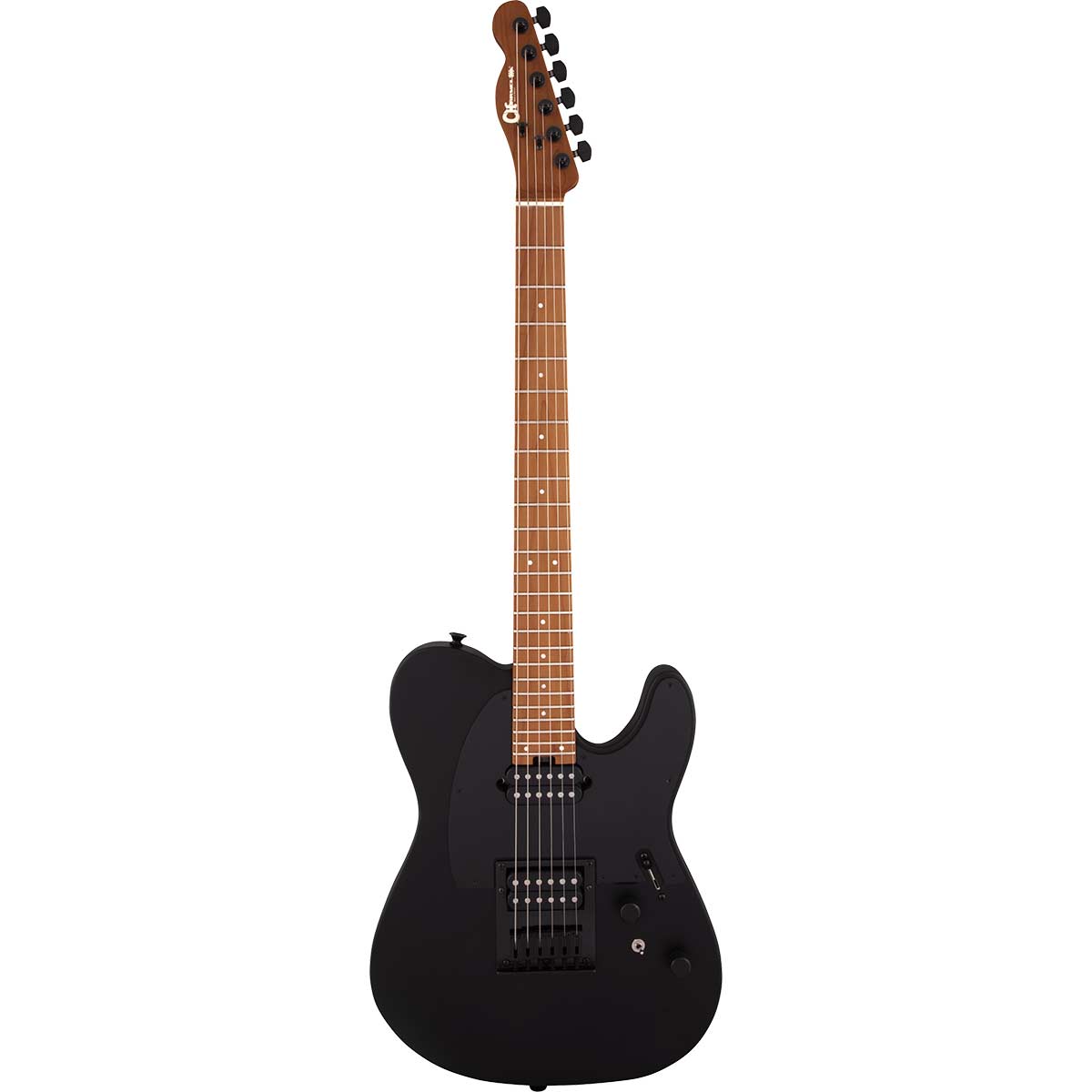 Guitarra eléctrica Charvel Pro-Mod So-Cal Style 2 24 HH HT CM SBK