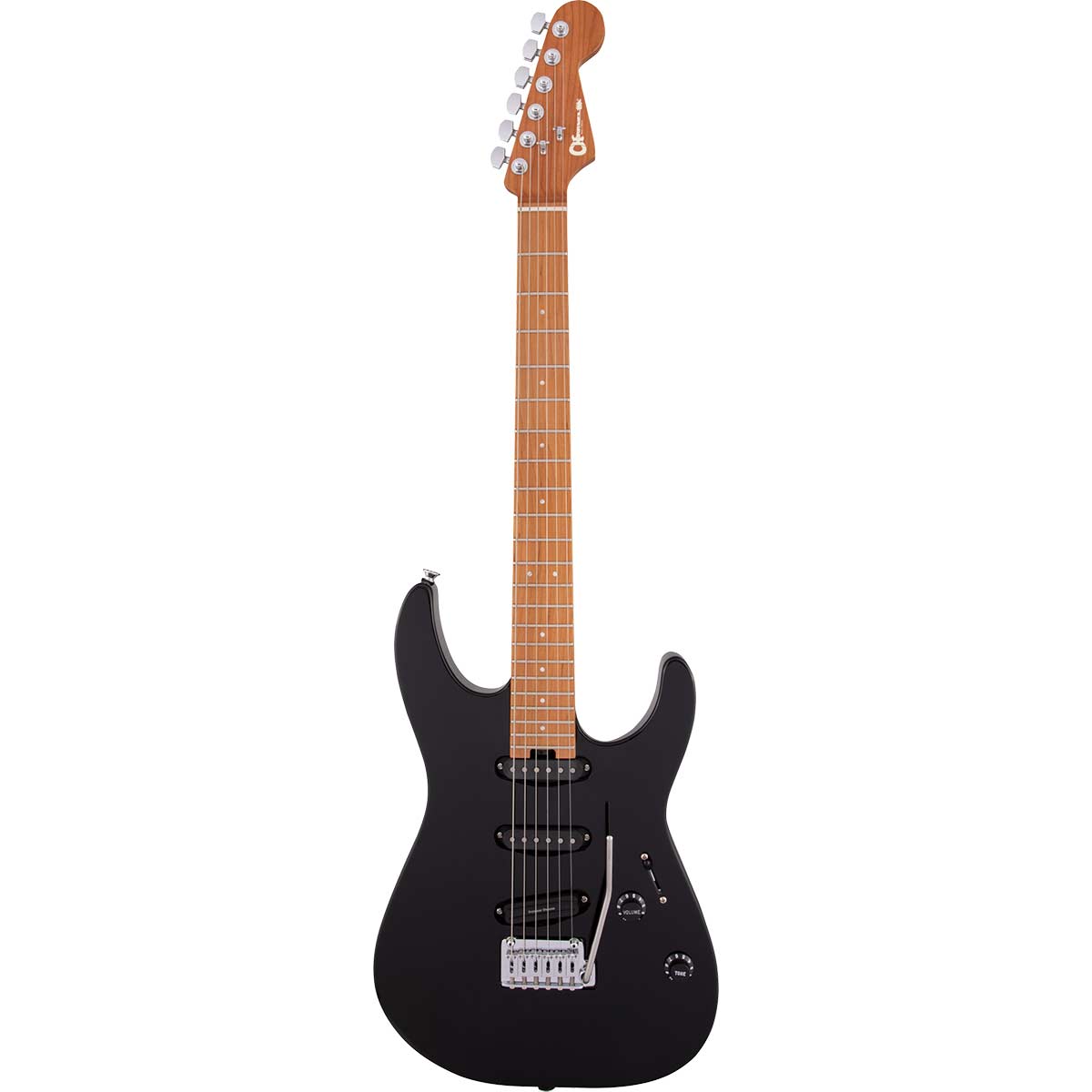 Guitarra eléctrica Charvel Pro-Mod DK22 SSS 2PT CM GBK