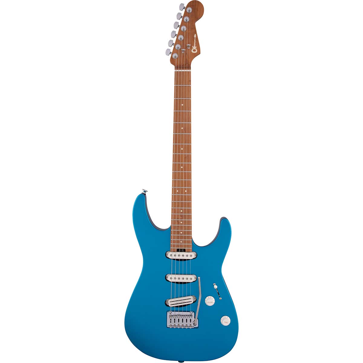Guitarra eléctrica Charvel Pro-Mod DK22 SSS 2PT CM EBL