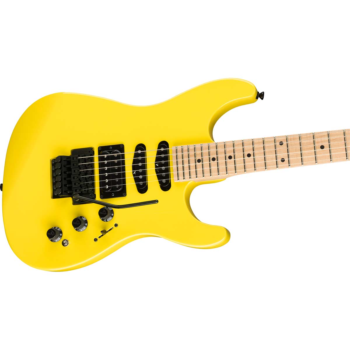 Fender Limited Edition HM Strat MN Frozen Yellow Guitarra eléctrica