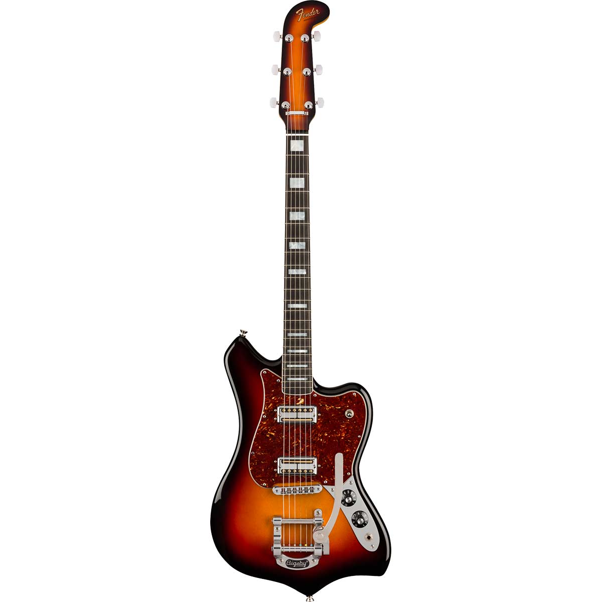Guitarra eléctrica Fender Parallel Universe Vol.II Maverick Dorado EB UB
