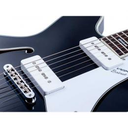 Guitarra eléctrica Semi Caja Vox Bobcat V90 Black