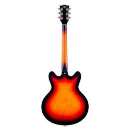Guitarra eléctrica Semi Caja Vox Bobcat S66 Sunburst
