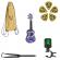 Pack de Ukelele y accesorios Ortega Keiki K2-SP