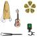 Pack de Ukelele y accesorios Ortega Keiki K2-EM