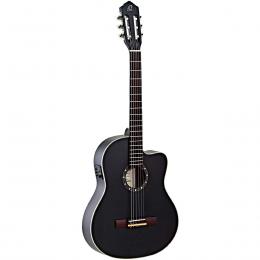 Guitarra española electrificada Ortega RCE125SN-SBK