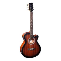 Guitarra acústica barata Brunswick BTK50TB