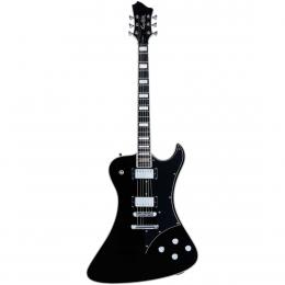 Guitarra eléctrica Hagstrom Fantomen Custom Black Gloss