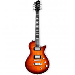 Guitarra eléctrica Hagstrom Ultra Max Golden Eagle Burst