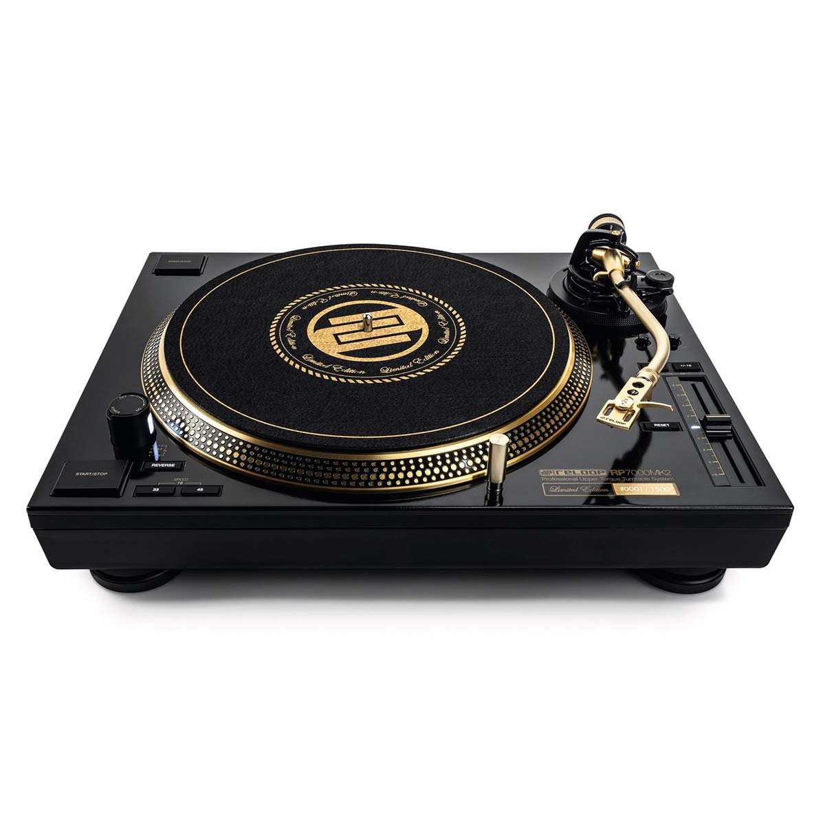 Giradiscos DJ Reloop RP-7000 Gold MK2 Edición Limitada