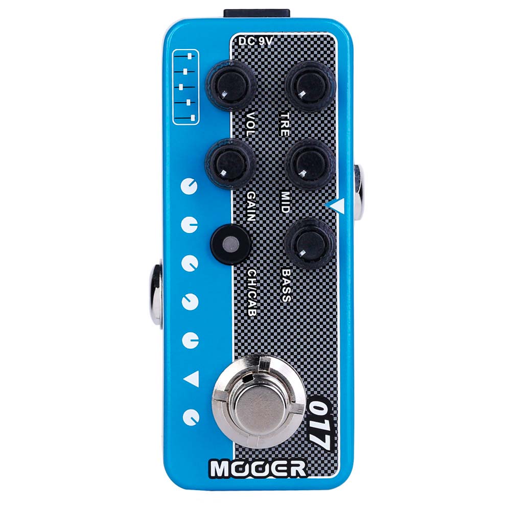 Pedal previo guitarra Mooer Micro PreAMP 017 Cali MK4