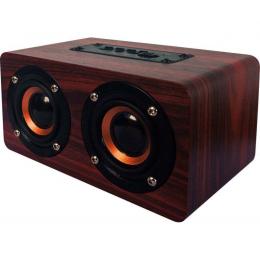 Altavoz Bluetooth Oqan QBT-100 Madera