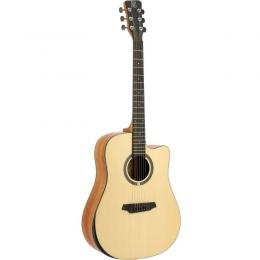 Guitarra acústica Oqan QGA-100 C Solid NAT