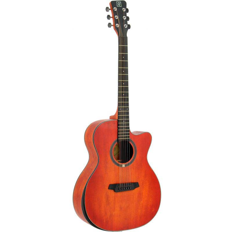 Guitarra acústica Oqan QGA-102 C RD