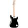 Guitarra de tamaño reducido para zurdos Squier Mini Stratocaster LH IL BLK