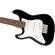 Guitarra de tamaño reducido para zurdos Squier Mini Stratocaster LH IL BLK