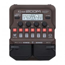 Pedal multiefectos guitarra acústica Zoom A1 Four