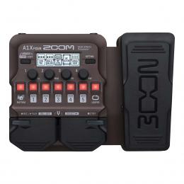 Pedal multiefectos guitarra acústica Zoom A1x Four