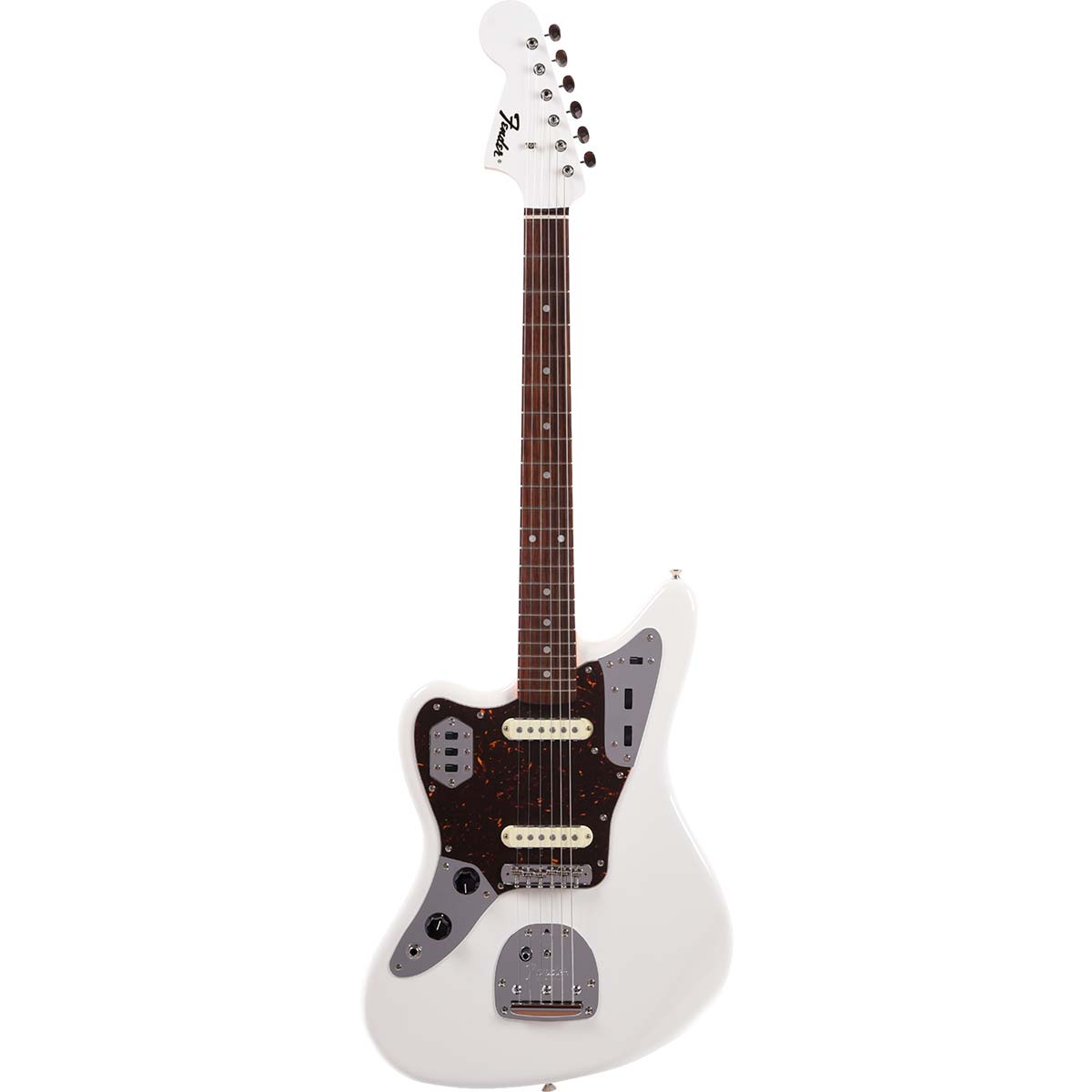 Guitarra eléctrica para zurdos Fender 2019 LTD MIJ Traditional 60s Jaguar LH RW AWT