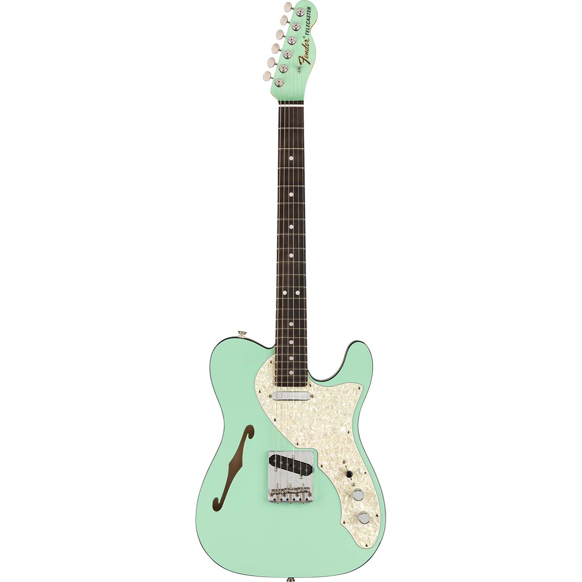 Guitarra eléctrica edición limitada Fender 2019 LTD Two-Tone Tele Thinline EB SFG
