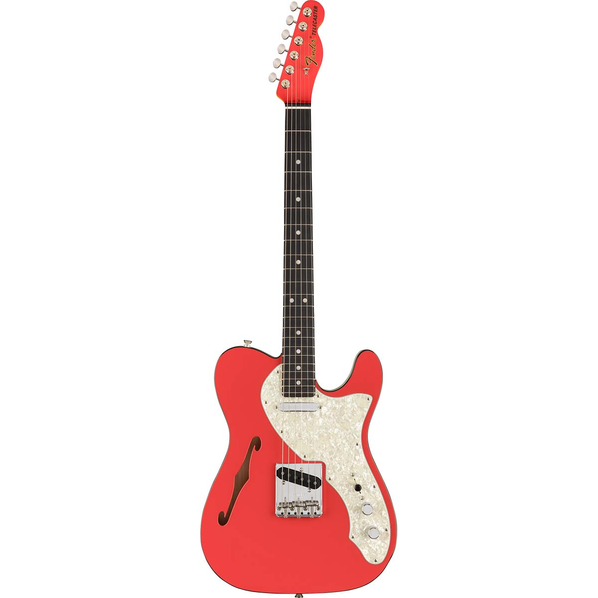 Guitarra eléctrica edición limitada Fender 2019 LTD Two-Tone Tele Thinline EB FRD