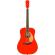 Guitarra electroacústica Fender LTD PM-1 Dreadnought FRD