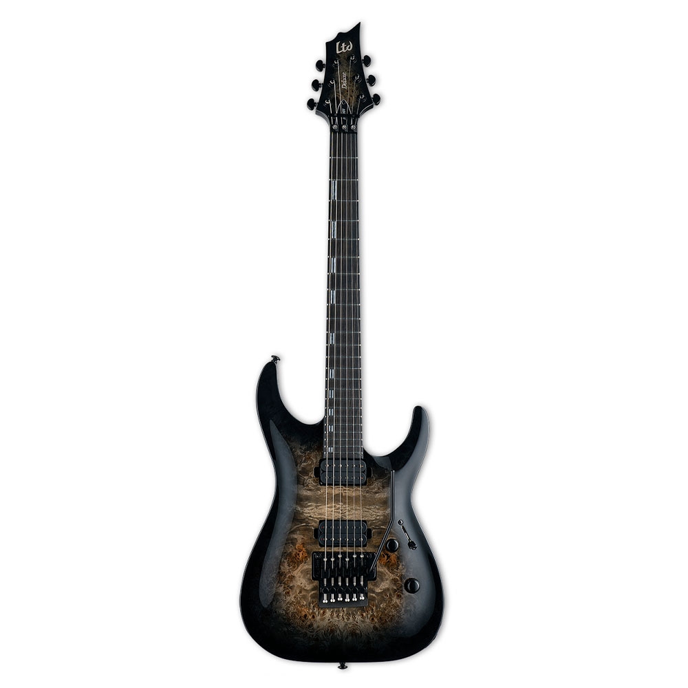 Guitarra eléctrica Ltd H-1001FR BLKNB