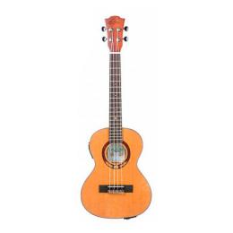 Ukelele tenor electrificado Leho Flame Maple Tenor LHUT-CF-E